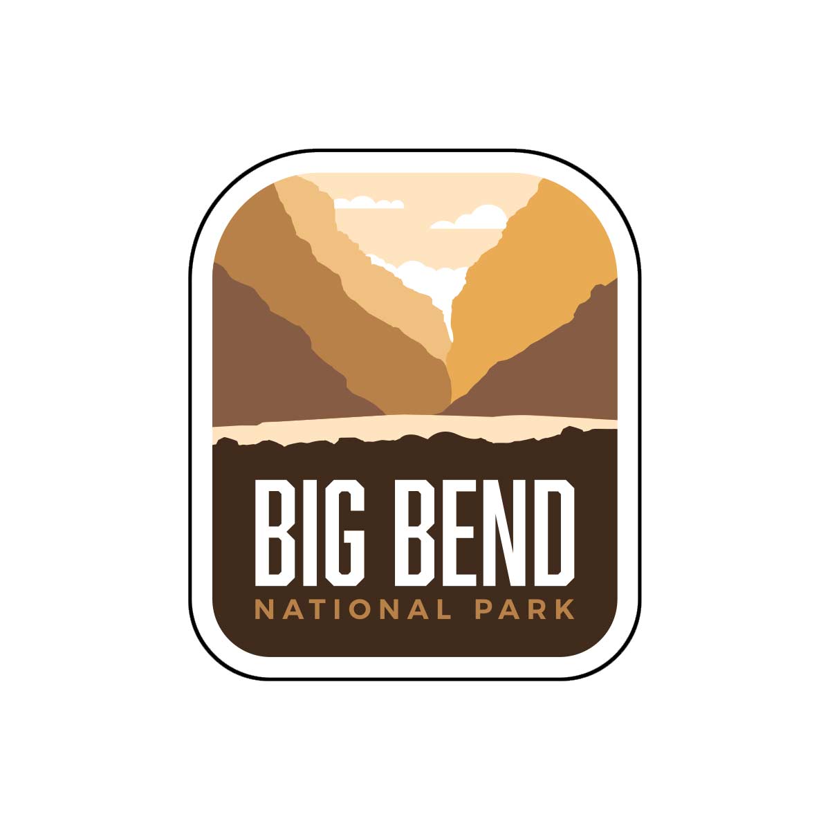 Big Bend National Park Sticker