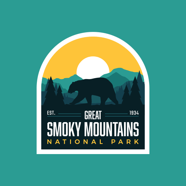Great Smoky Mountains sticker