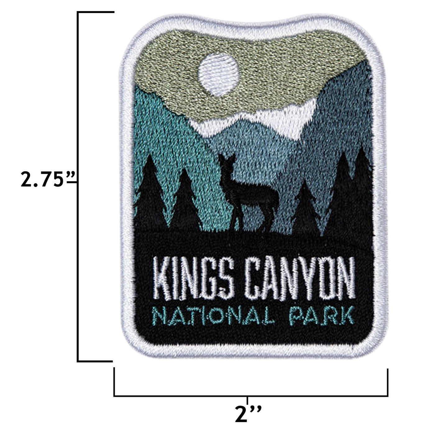 Kings Canyon Patch size information