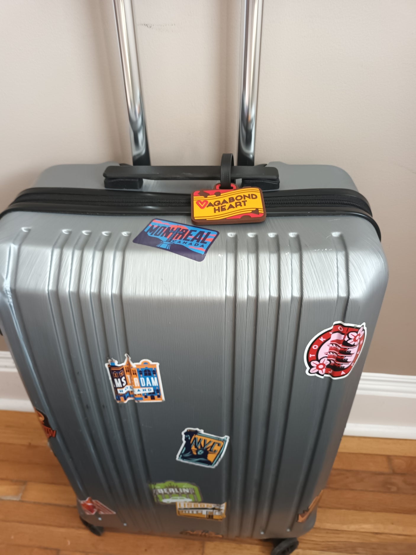Vagabond Heart Luggage Tag
