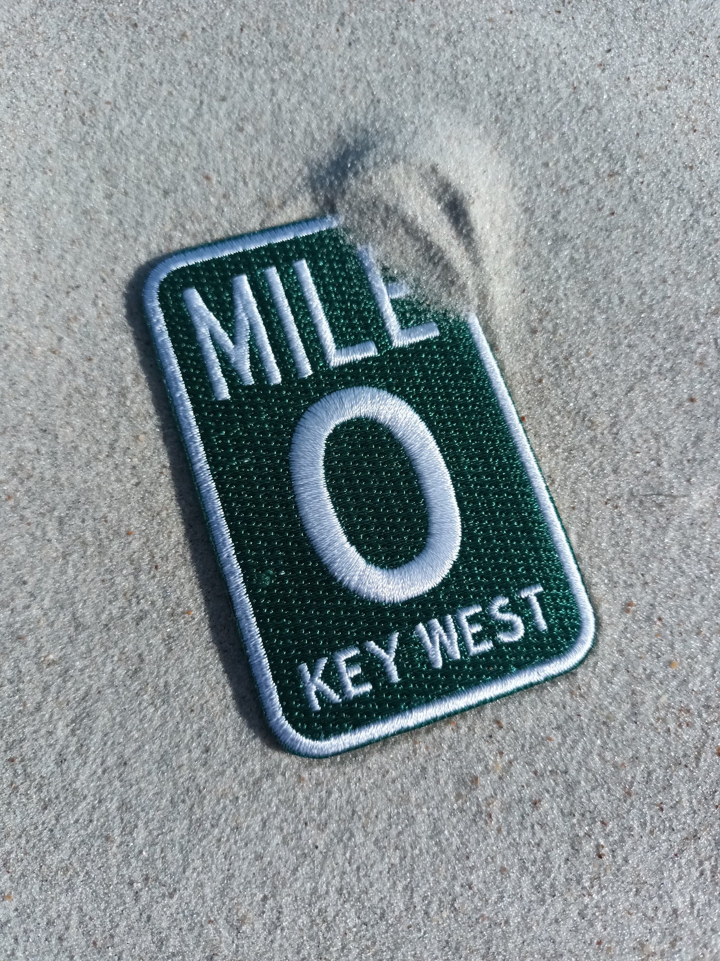 Key West Mile 0 Florida Patch