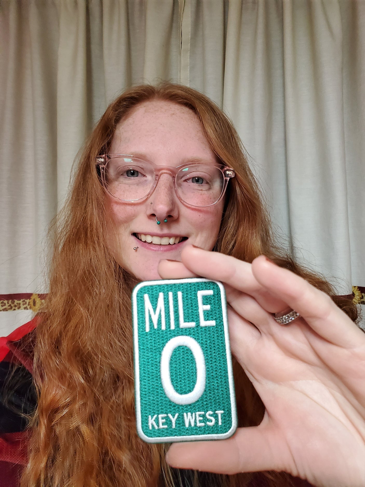 actual photo of vagabond heart key west mile 0 patch