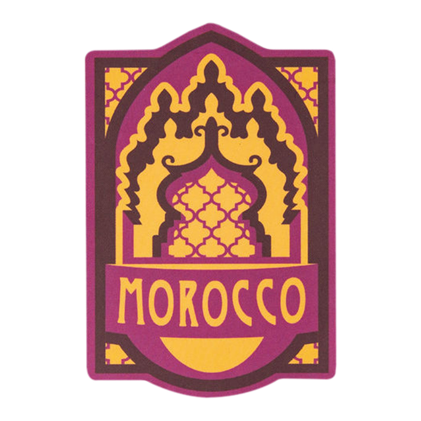 Morocco Sticker