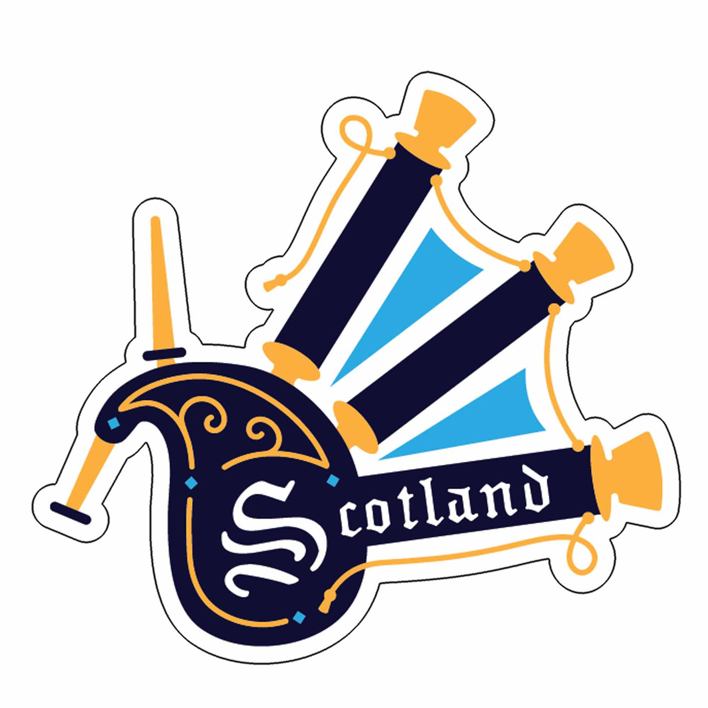 Scotland Sticker