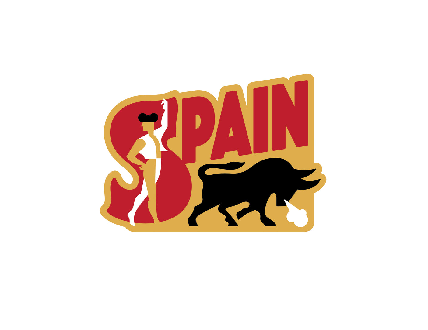Spain Sticker