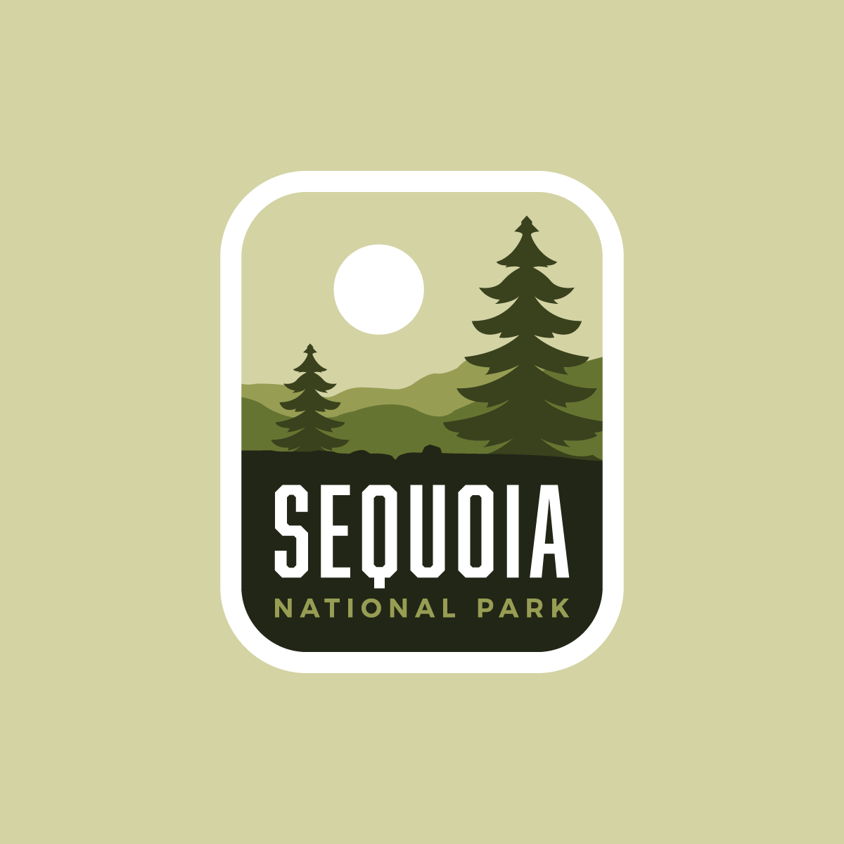 Sequoia National Park Patch