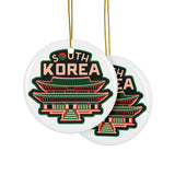South Korea Ceramic Christmas Ornament