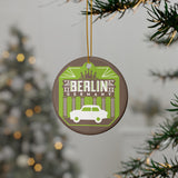 Berlin, Germany Ceramic Christmas Ornament