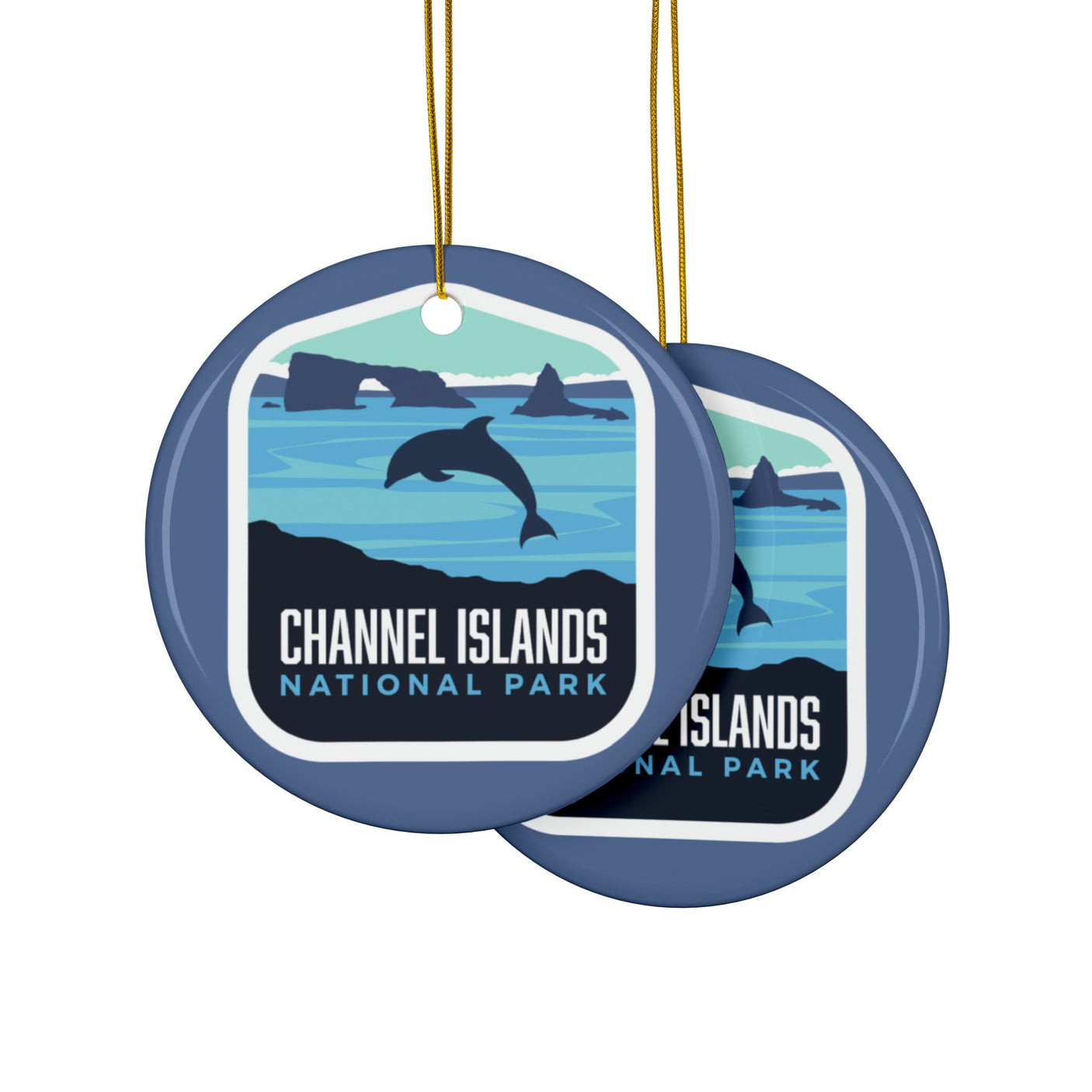 Channel Islands National Park Ceramic Christmas Ornament