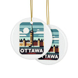 Ottawa Ceramic Christmas Ornament
