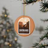 Canyonlands National Park Ceramic Christmas Ornament