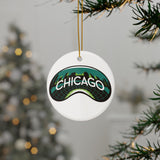 Chicago Ceramic Christmas Ornament
