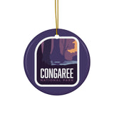 Congaree National Park Ceramic Christmas Ornament