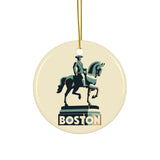 Boston, MA Ceramic Christmas Ornament