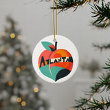 Atlanta, GA Ceramic Christmas Ornament