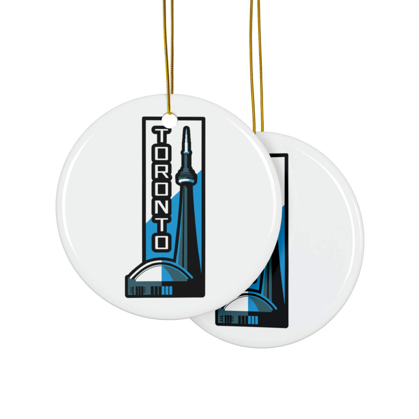 Toronto Ceramic Christmas Ornament