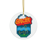 Cancun Mexico Ceramic Christmas Ornament