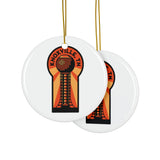 Knoxville TN Ceramic Christmas Ornament