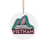Vietnam Ceramic Christmas Ornament