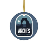 Arches National Park Ceramic Christmas Ornament