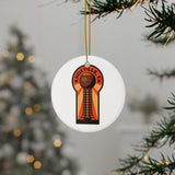 Knoxville TN Ceramic Christmas Ornament