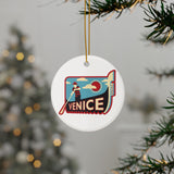 Venice Ceramic Christmas Ornament