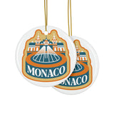 Monaco Ceramic Christmas Ornament
