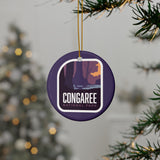 Congaree National Park Ceramic Christmas Ornament