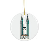 Malaysia Ceramic Christmas Ornament