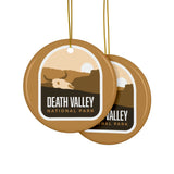 Death Valley National Park Ceramic Christmas Ornament