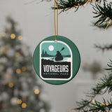 Voyageur National Park Ceramic Christmas Ornament