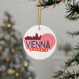 Vienna Austria Ceramic Christmas Ornament