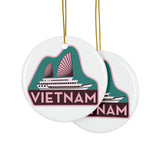 Vietnam Ceramic Christmas Ornament