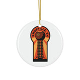 Knoxville TN Ceramic Christmas Ornament