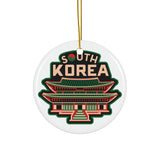South Korea Ceramic Christmas Ornament
