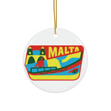 Malta Ceramic Christmas Ornament