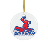 Madrid Ceramic Christmas Ornament