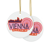 Vienna Austria Ceramic Christmas Ornament
