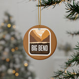 Big Bend National Park Ceramic Christmas Ornament