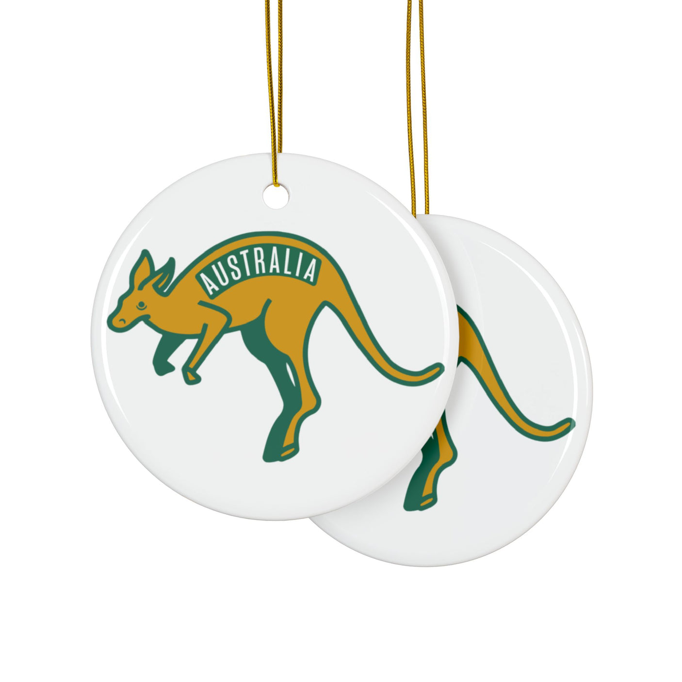Australia Ceramic Christmas Ornament