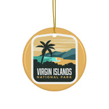 Virgin Islands National Park Ceramic Christmas Ornament