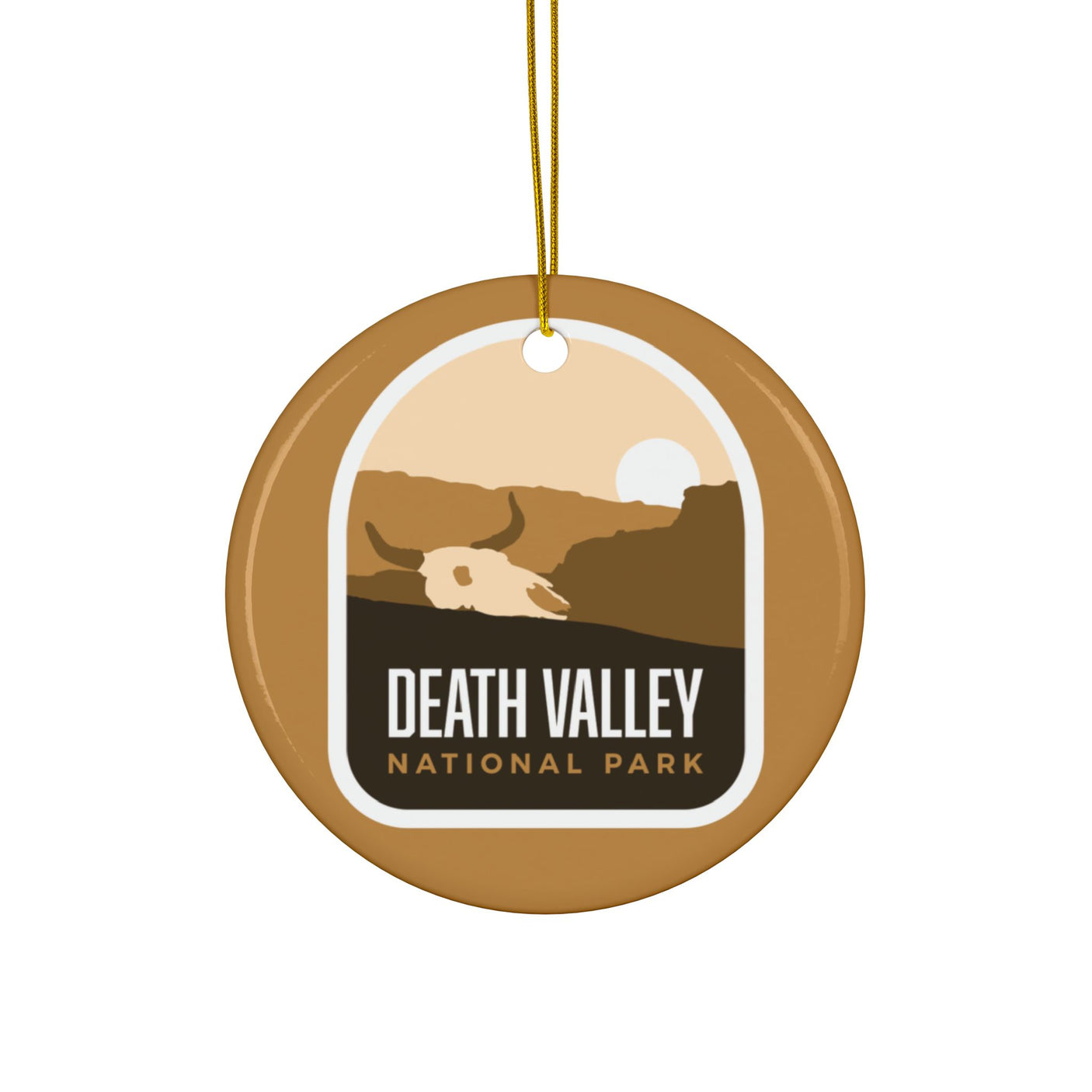 Death Valley National Park Ceramic Christmas Ornament