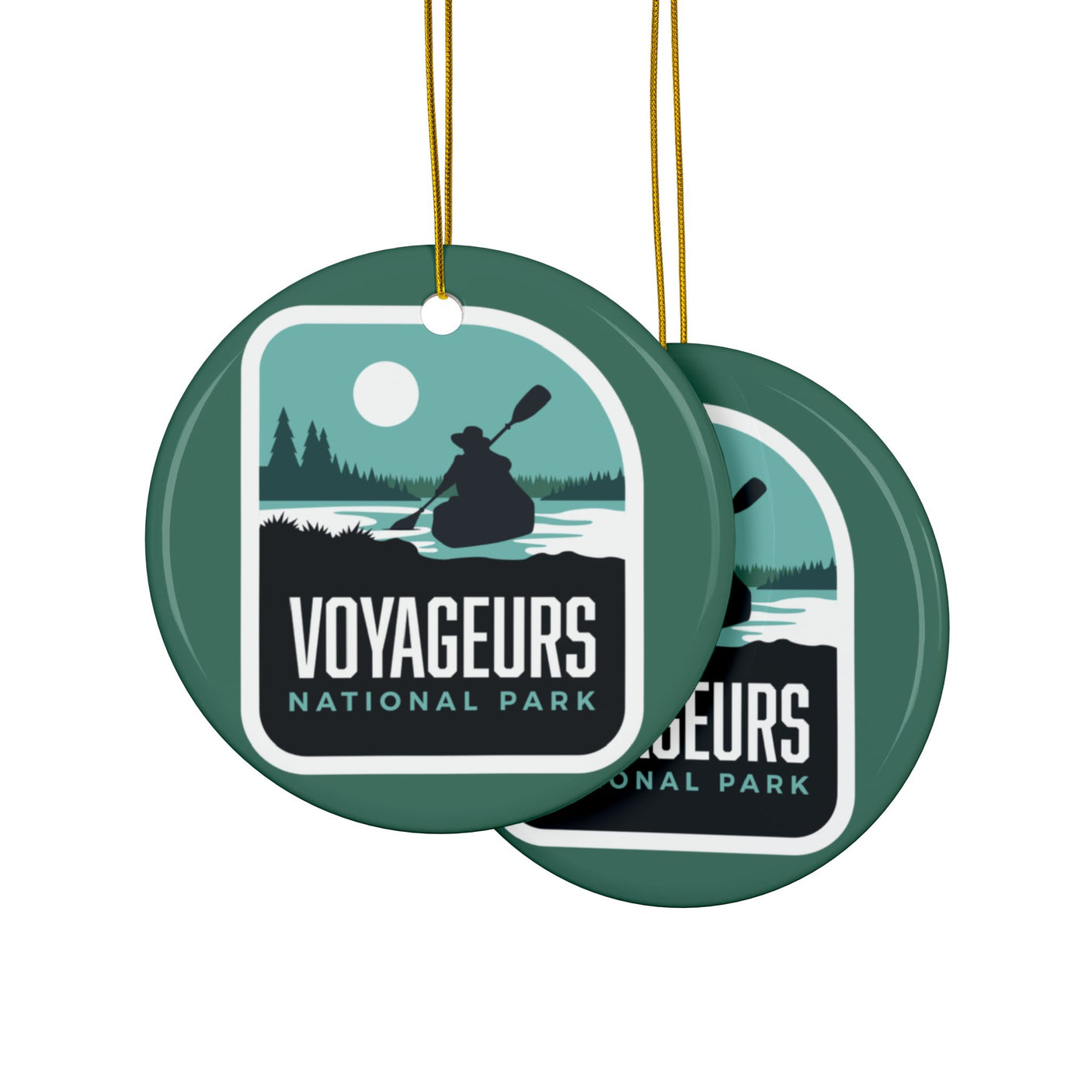 Voyageur National Park Ceramic Christmas Ornament