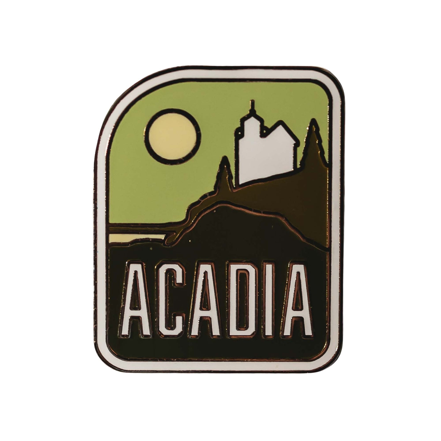 Acadia National Park Enamel Pin