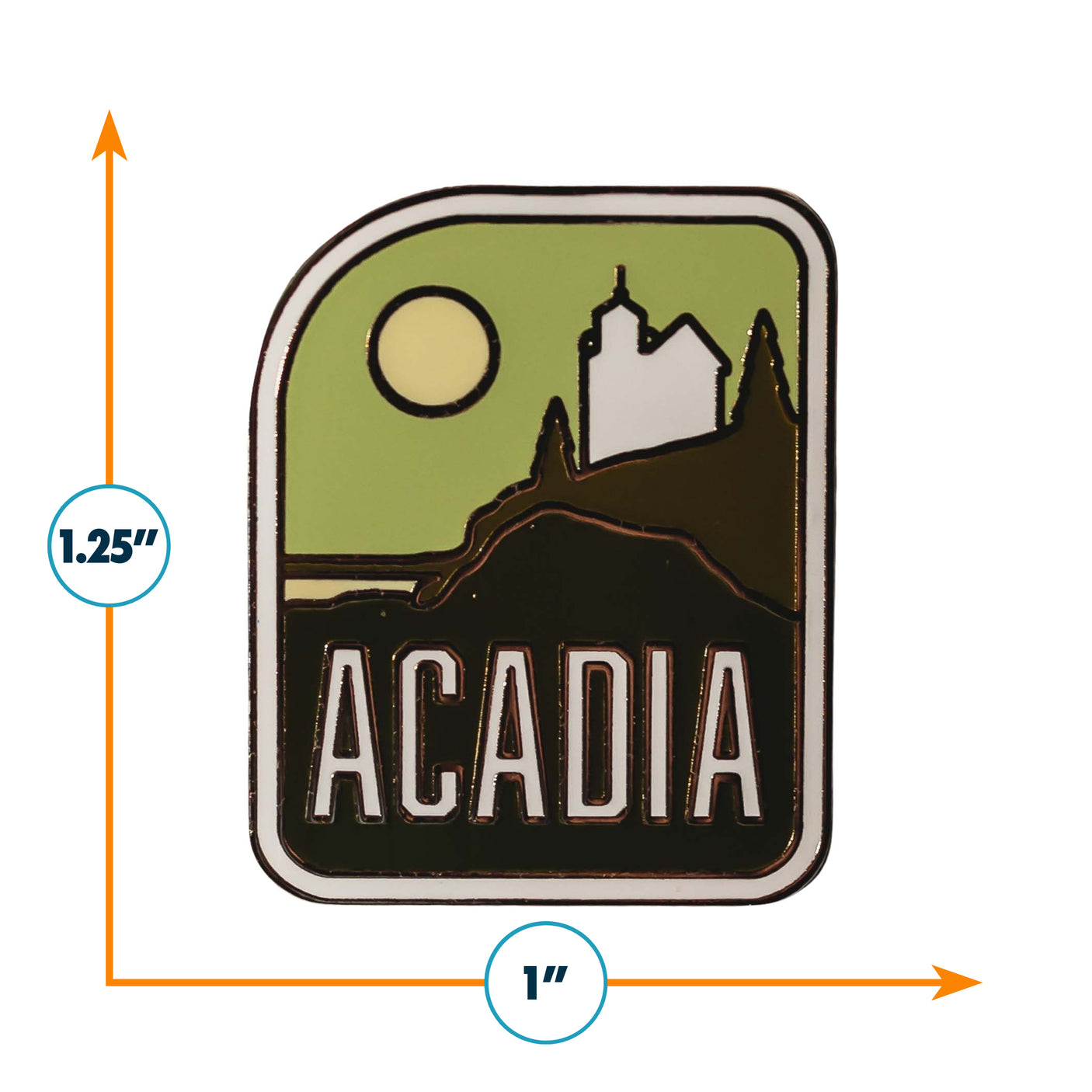 Acadia National Park Enamel Pin