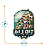 Amalfi Coast Italy Vinyl Sticker