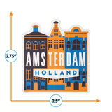 Amsterdam The Netherlands Sticker