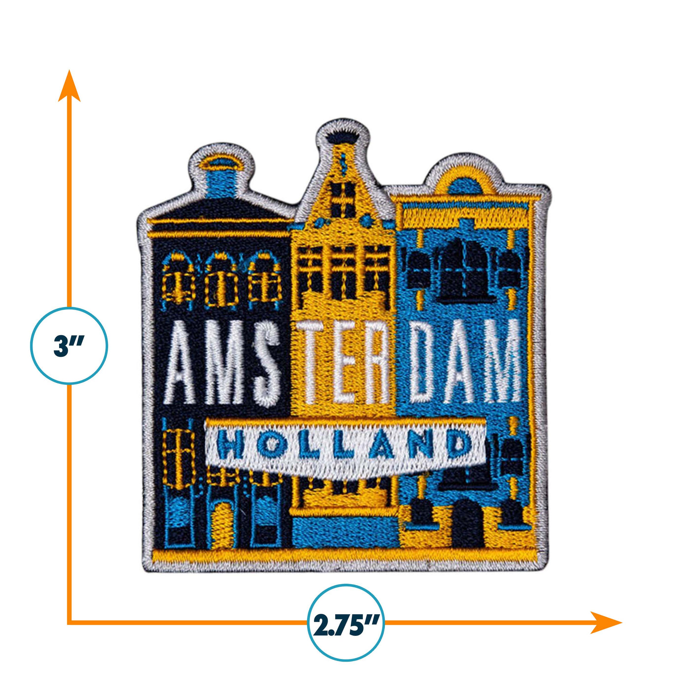 Amsterdam The Netherlands Patch