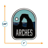 Arches National Park Enamel Pin