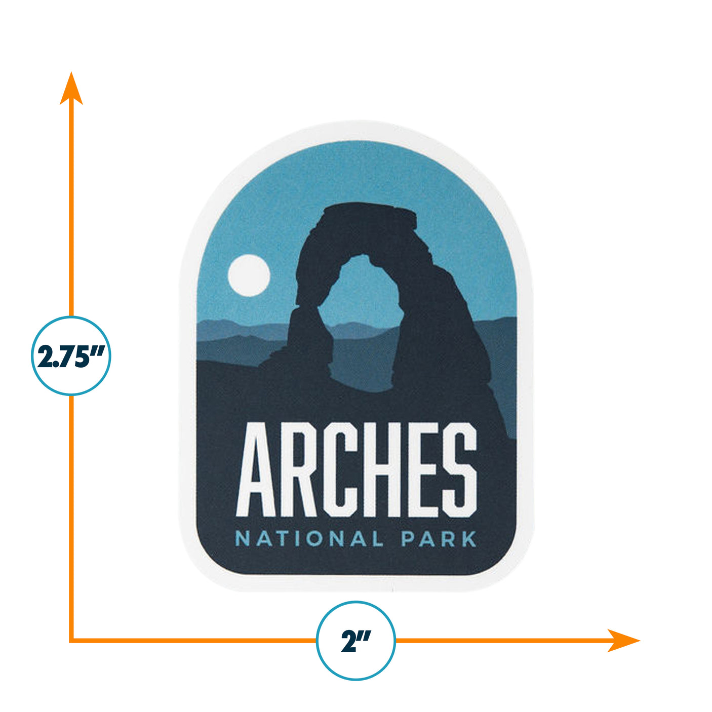 Arches National Park Sticker